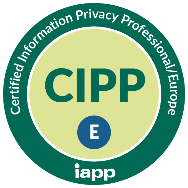 CIPP/E Certification Badge